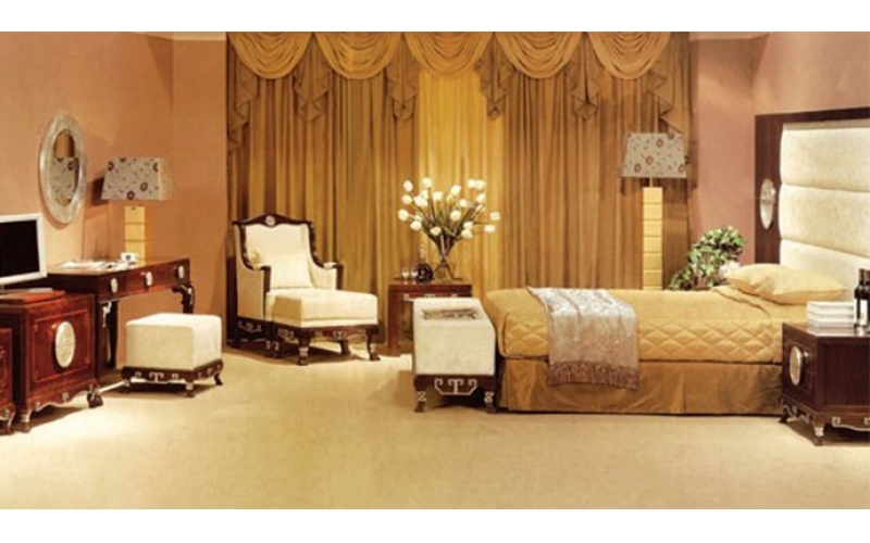 酒店復(fù)古風(fēng)桌椅家具